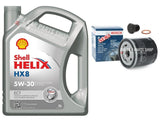 FOR SKODA CITIGO 1.0 MPI BOSCH SERVICE KIT NEW OIL FILTER AND SHELL ENGINE OIL