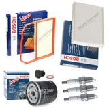FOR SKODA CITIGO 1.0 PETROL FULL BOSCH FILTER SERVICE KIT AND PLUGS X 3