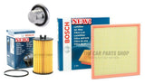 FOR VAUXHALL ZAFIRA 1.4 PETROL MK3 NEW AIR & OIL BOSCH FILTERS SERVICE KIT OE
