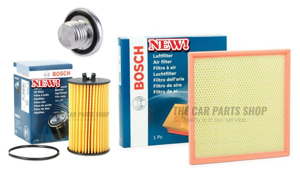 FOR VAUXHALL ZAFIRA 1.4 PETROL MK3 NEW AIR & OIL BOSCH FILTERS SERVICE KIT OE
