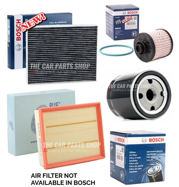 FULL BOSCH SERVICE FILTERS KIT FOR FORD MONDEO 2.0 TDCI MK5