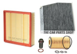 AIR OIL CARBON CABIN FILTER SERVICE KIT FOR MERCEDES A-CLASS A200 D W176