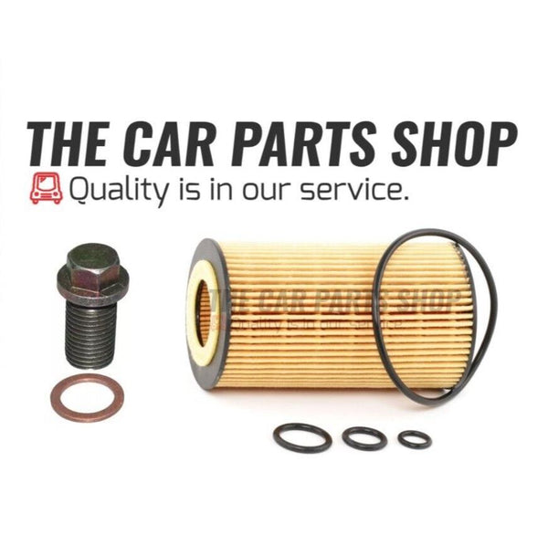 NEW OIL FILTER + SUMP PLUG & WASHER FOR MERCEDES A-CLASS A200 D W176