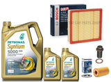 FITS MERCEDES A200 AMG 2012+ BOSCH SERVICE KIT 7L 5W30 PETRONAS & AIR OIL BOSCH