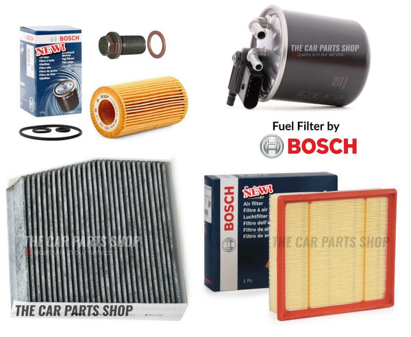 COMPLETE BOSCH FILTER SERVICE KIT FOR MERCEDES A200 AMG 2012+