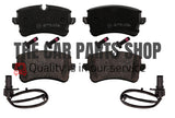 REAR BRAKE PADS FOR AUDI A6 2.0 TDI (03/11 - 09/18)