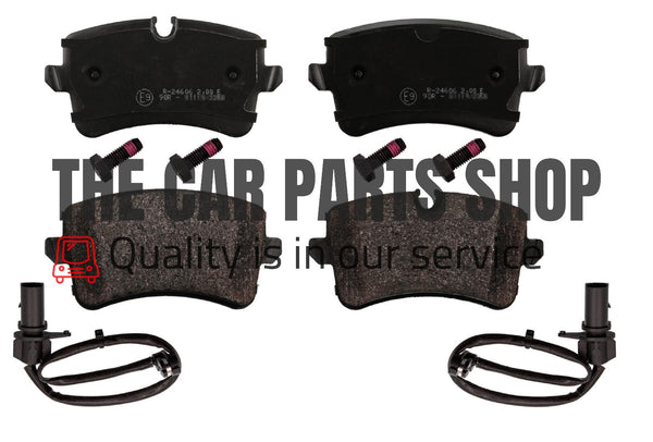 REAR BRAKE PADS FOR AUDI A6 2.0 TDI (03/11 - 09/18)