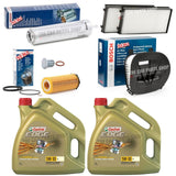 FULL BOSCH SERVICE KIT WITH 8L CASTROL FOR BMW X5 40D E70
