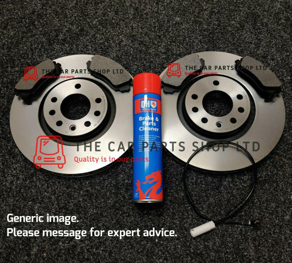 FOR BMW M140i F20 BRAKE DISCS REAR 345MM & REAR PADS WITH SENSOR