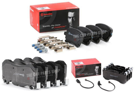 FOR AUDI RS6 MK3 GENUINE BREMBO FRONT & REAR BRAKE PADS SET HIGH QUALITY