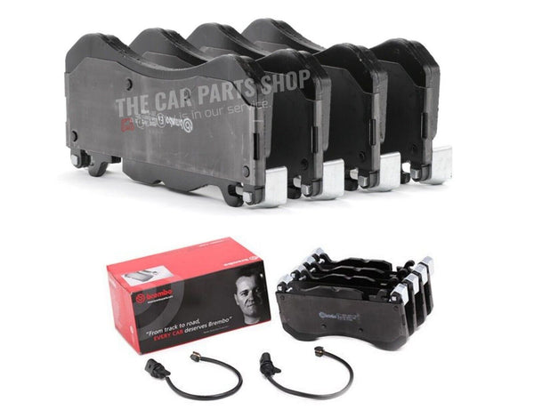 FOR AUDI RS6 MK3 GENUINE BREMBO FRONT BRAKE PADS SET BRAND NEW