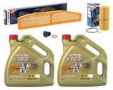 FOR BMW X3 3.0D E83 05-08 BOSCH SERVICE KIT BOSCH AIR OIL FILTER AND 8L 5W30 OIL