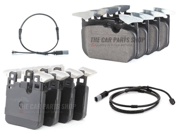 FOR BMW 4 SERIES 420D M SPORT F33 FRONT & REAR BRAKE PADS SET & TWO SENSORS