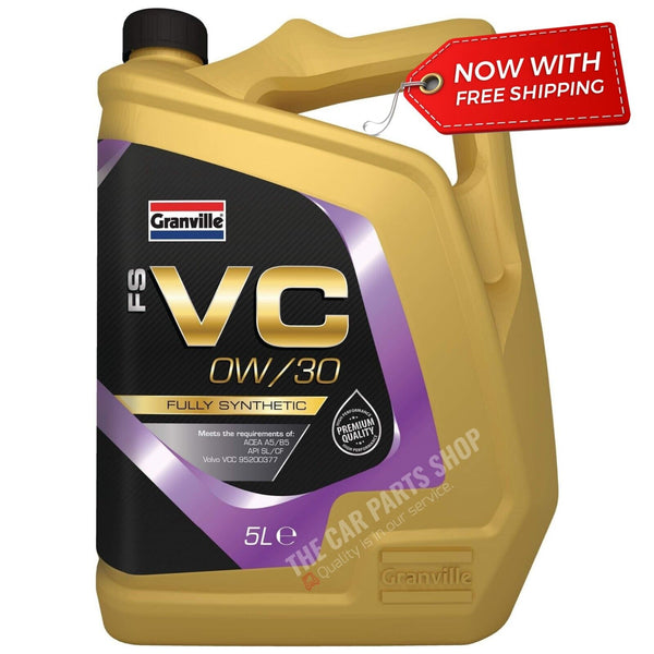 5L GRANVILLE PREMIUM VC 0W30 ENGINE OIL A5/B5 SL/CF VCC 95200377