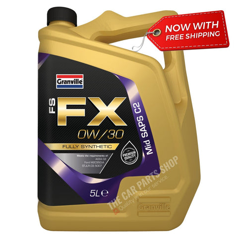 5L GRANVILLE PREMIUM FS-FX 0W30 MOTOR OIL WSS-M2C950-A STJLR 03.5007 9.55535-GS1