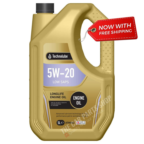 5L TECHNOLUBE 5W20 LONGLIFE ENGINE OIL ACEA C5 ILSAC GF5 WSS-M2C948-B STJLR.03.5