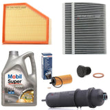 FOR BMW 520D MSPORT G30 FULL SERVICE KIT WITH 5L MOBIL 5W30 ENGINE OIL