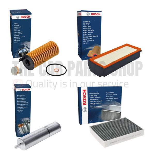 FOR BMW 3 SERIES 3.0 335d xDrive (07/13 - 10/18) BOSCH FILTER KIT