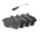 FITS MERCEDES E220 BLUETEC W212 FRONT BRAKE PADS AND SENSOR BRAND NEW