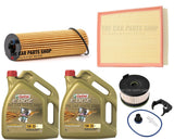 FOR MERCEDES SPRINTER 315 CDI 2018+ SERVICE KIT AIR OIL FUEL FILTER CASTROL 10L
