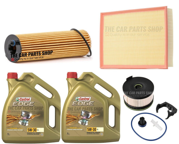 FOR MERCEDES SPRINTER 315 CDI 2018+ SERVICE KIT AIR OIL FUEL FILTER CASTROL 10L