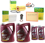 FOR MERCEDES SPRINTER 314 CDI 16-18 MANN FILTER SERVICE KIT 12L 5W30 & 3 FILTERS