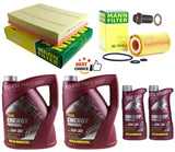 FOR MERCEDES SPRINTER 314 CDI 16-18 MANN SERVICE KIT NEW AIR OIL FILTER 12L OIL