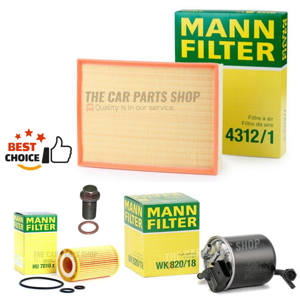 MANN FILTERS SERVICE KIT AIR OIL FUEL FOR MERCEDES SPRINTER 314 CDI