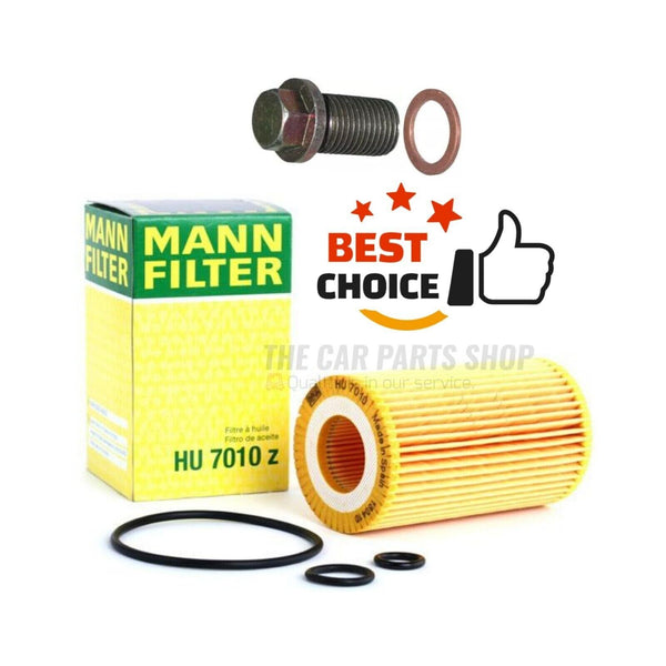 NEW MANN OIL FILTER & SUMP PLUG FOR MERCEDES SPRINTER 906 313 CDI 2.1