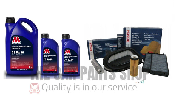 BOSCH FILTER SERVICE KIT BMW X5 3.0 (E70) xDrive 30d 40d (10/08 - 07/13)