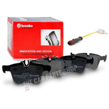 FOR MERCEDES C250 BLUETEC AMG W205 BREMBO REAR BRAKE PADS AND NEW SENSOR