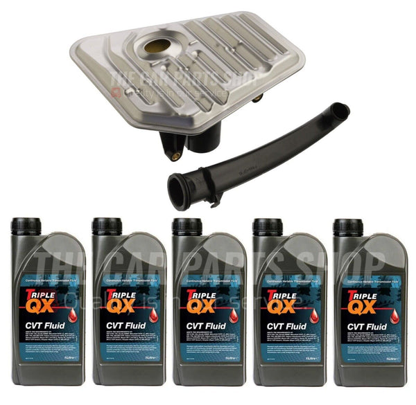 FOR SEAT EXEO 2.0 TDI 2008-2013 CVT TRANSMISSION KIT + 5L TRIPLE QX CVT FLUID