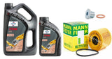 FOR FORD MONDEO MK4 2.0 DIESEL TDCI SERVICE KIT 6L FUCHS & MANN OIL FILTER
