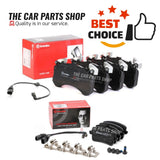 FOR AUDI S6 4.0 TFSI V8 BREMBO FRONT AND REAR BRAKE PADS WITH SENSORS