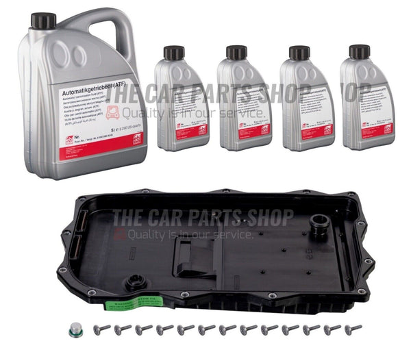 8 SPEED AUTO GEARBOX SERVICE KIT FOR BMW X5 E70 9L FLUID & FILTER KIT