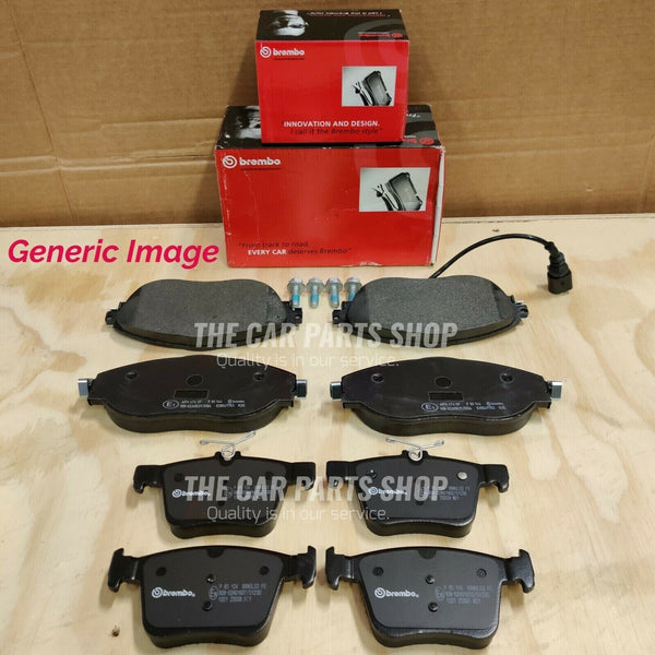 FOR SEAT LEON TSI CUPRA MK3 BREMBO FRONT & REAR BRAKE PADS SET OE QUALITY KIT