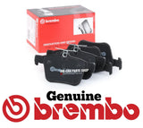 FOR VW GOLF 1.0 1.4 TSI MK7 GENUINE BREMBO REAR BRAKE PADS BRAND NEW OE QUALITY