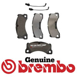 FOR PORSCHE MACAN 3.0 95B GROOVED FRONT DISCS 360MM WITH BREMBO FRONT PADS