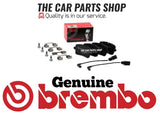 FOR PORSCHE MACAN 3.0 95B REAR BREMBO DRILLED DISCS 330MM + REAR BREMBO PADS