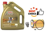 FITS VW TIGUAN TDI MK2 BOSCH SERVICE KIT BOSCH OIL FILTER WITH 5L CASTROL EDGE