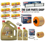 FULL BOSCH SERVICE KIT FOR BMW 325i E92 7L CASTROL EDGE BOSCH FILTERS NGK PLUGS