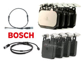 FOR BMW 320D F34 HIGH QUALITY BOSCH FRONT AND REAR BRAKE PADS AND SENSORS