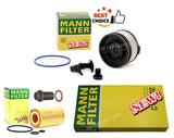FOR MERCEDES SPRINTER 311 CDI MANN FILTER SERVICE KIT AIR OIL AND FUEL FILTER OE