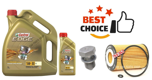 FOR VW TIGUAN 2.0 TDI R-LINE BOSCH SERVICE KIT BOSCH OIL FILTER & CASTROL OIL 6L