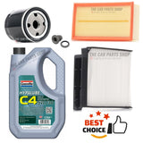 FITS NISSAN NV200 1.5 DCI 2009+ SERVICE KIT  5L C4 5W30 & AIR OIL CABIN KIT