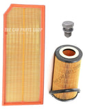 FOR SKODA OCTAVIA 2.0 TFSI VRS MK2 FILTER SERVICE KIT AIR FILTER & OIL FILTER