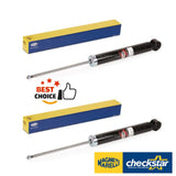 FOR AUDI A3 1.2 1.4 PETROL 10-12 REAR MAGNETI MARELLI SHOCK ABSORBERS X 2