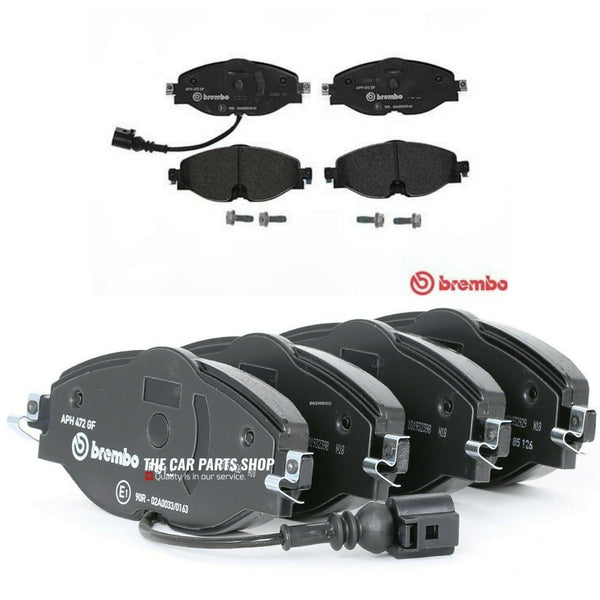 FRONT BREMBO BRAKE PADS FOR VOLKSWAGEN GOLF 2.0 GTD (04/13 - )