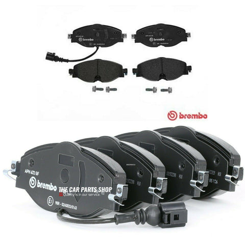 FRONT BREMBO BRAKE PADS FOR VOLKSWAGEN GOLF 2.0 GTD (04/13 - )