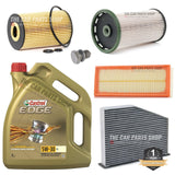 FOR VW TIGUAN 2.0 TDI (5N) 2008+ FULL SERVICE KIT WITH 5L CASTROL EDGE LL 5W30